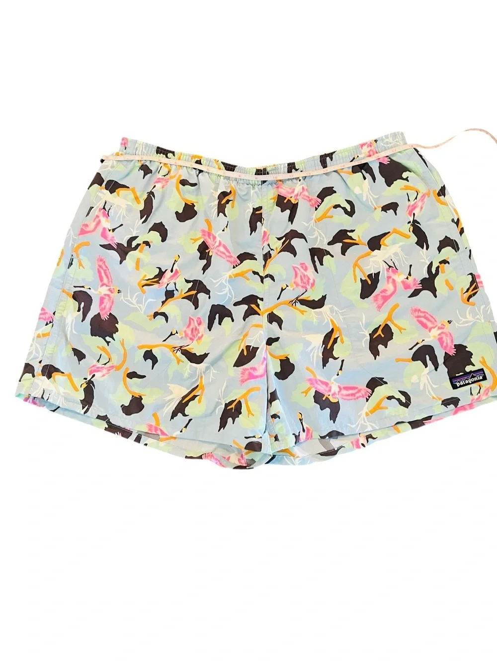 Patagonia Men’s Seagull Pattern Performance Swim trunks Size XL